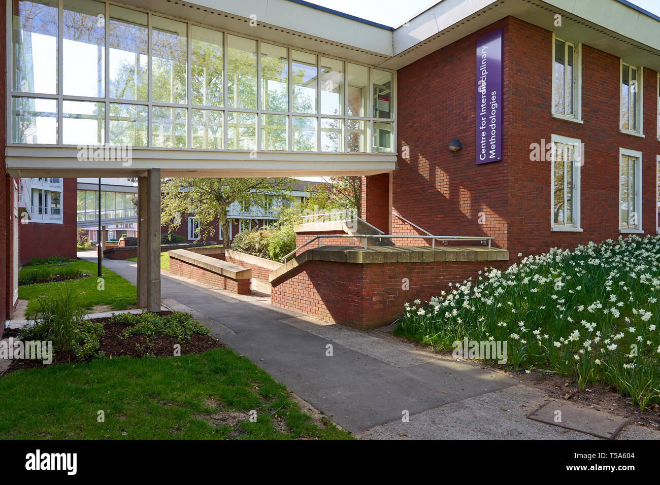 Der Warwick Universität Campus Stockfoto
