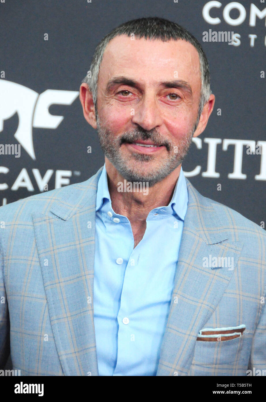 Los Angeles, Kalifornien, USA. 22 Apr, 2019. Schauspieler Shaun Toub besucht die Weltpremiere von "Marvel Studios" Avengers: Endgame' am 22. April 2019 im Los Angeles Convention Center in Los Angeles, Kalifornien, USA. Credit: Barry King/Alamy leben Nachrichten Stockfoto