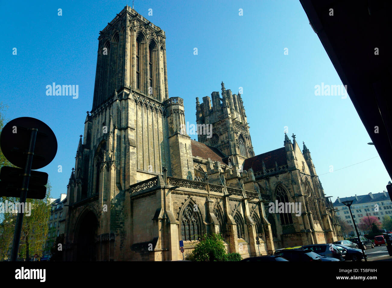 Kirche, Eglise catholique SAINT-PIERRE, Caen. Stockfoto
