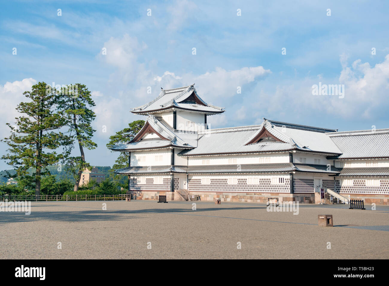 Kanazawa Castle Park in Kanazawa, Ishikawa, Japan. einer berühmten historischen Ort. Stockfoto