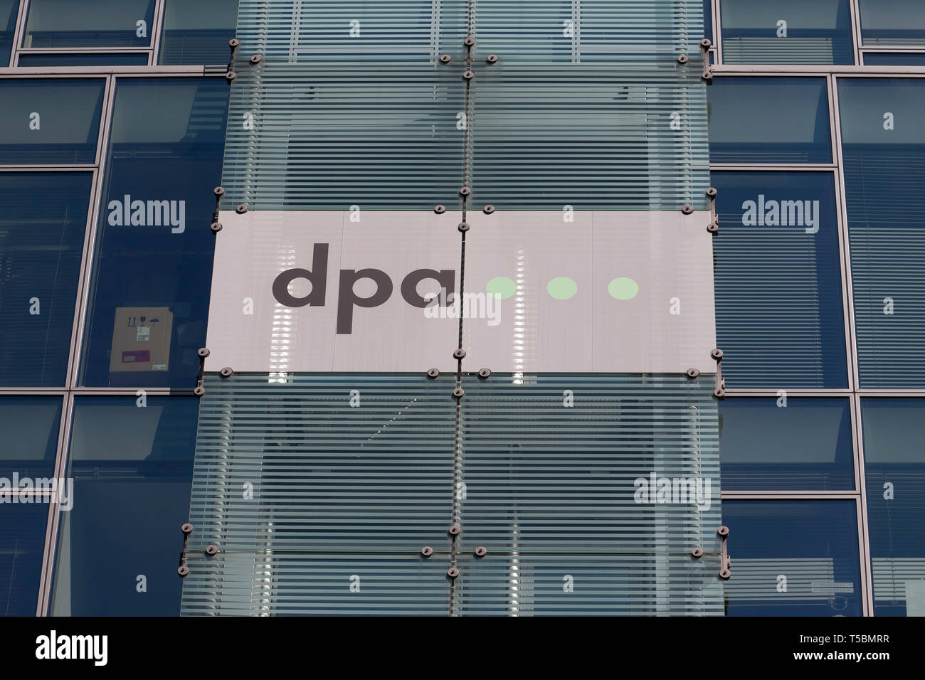 Deutsche Presse Agentur (dpa), die DPA ist die größte Nachrichtenagentur in Deutschland Stockfoto