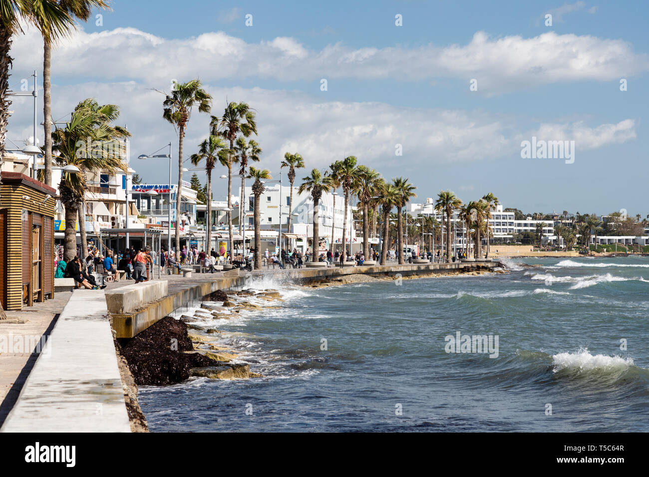 Harbout Paphos, Zypern Stockfoto