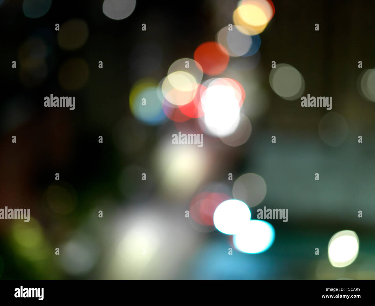 Nacht blurrs Stockfoto