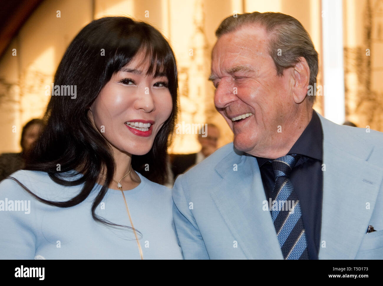 Gerhard Schröder Stockfotos und -bilder Kaufen - Alamy