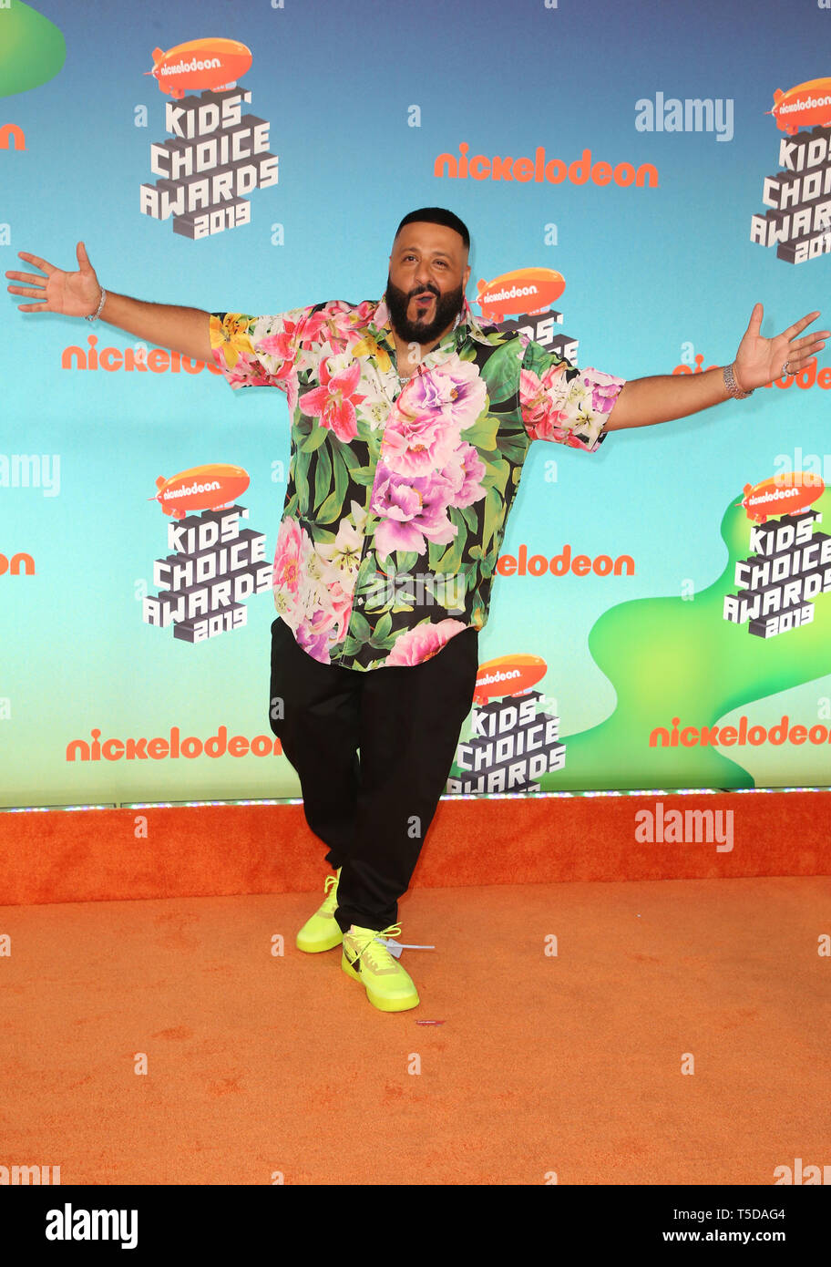 Die Nickelodeon Kids' Choice Awards 2019 Mit: DJ Khaled Wo: Los Angeles, Kalifornien, Vereinigte Staaten, wenn: 23 Mar 2019 Credit: FayesVision/WENN.com Stockfoto