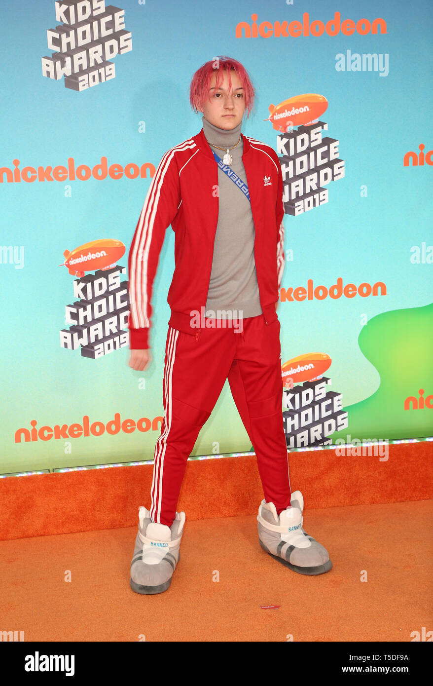 Die Nickelodeon Kids' Choice Awards 2019 Mit: Russell Horning, Rucksack Kid Wo: Los Angeles, Kalifornien, Vereinigte Staaten, wenn: 23 Mar 2019 Credit: FayesVision/WENN.com Stockfoto