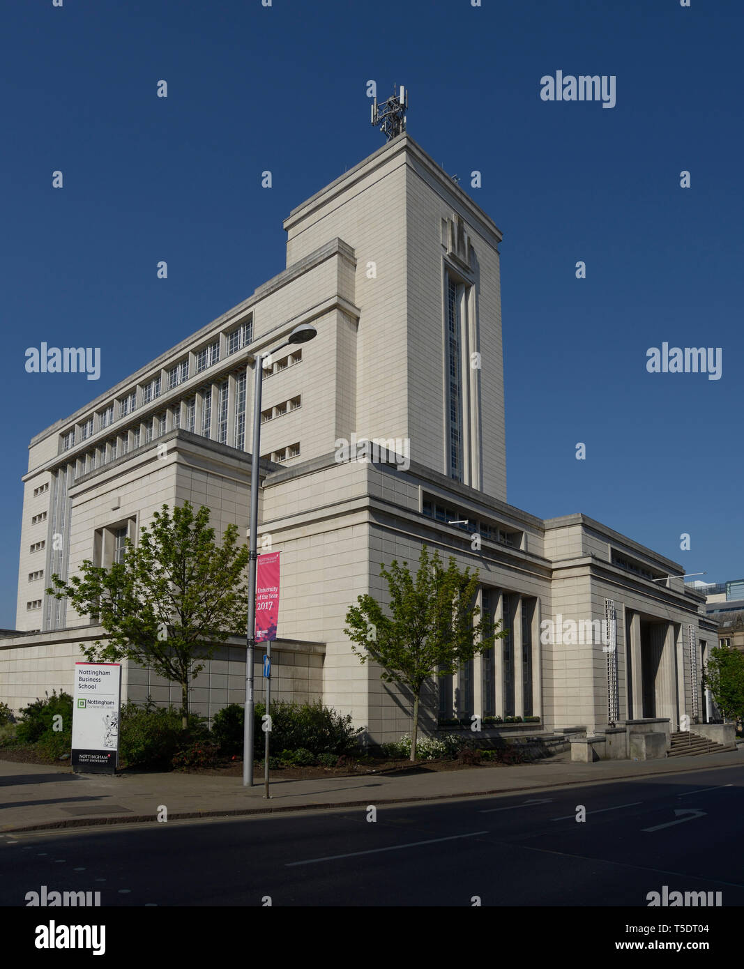 Nottingham Business & Conference Center. Stockfoto