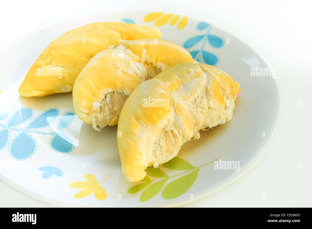 König von Obst thailändischen Durian, sehr delicouis Obst in Thailand. Stockfoto