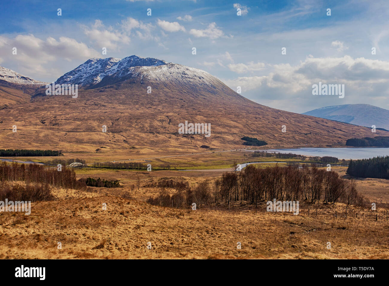 Die Berge von Glen Coe, Scottish Highlands Stockfoto