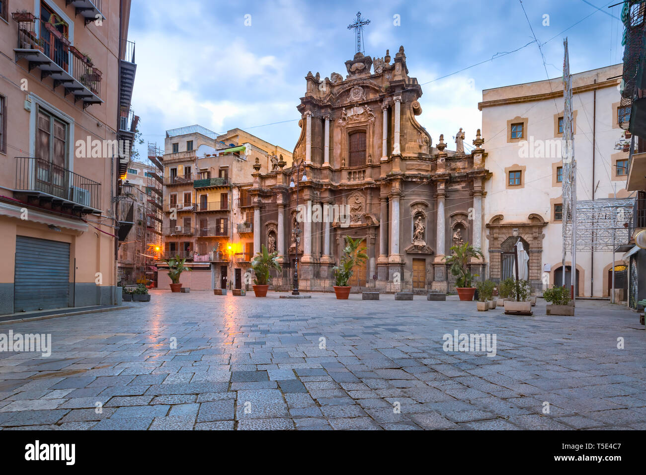 Kirche Sant'Anna in Palermo, Sizilien, Italien Stockfoto