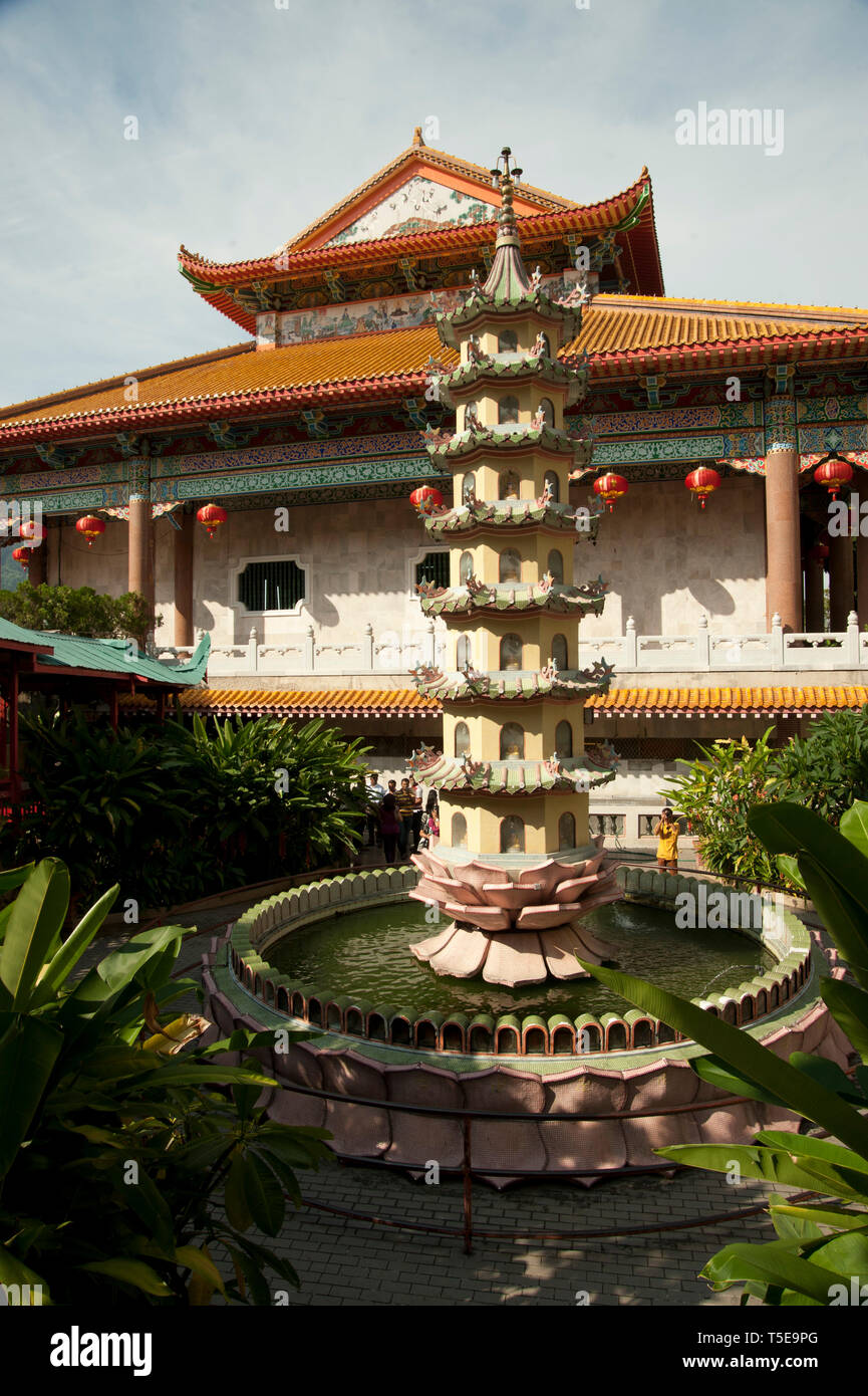 Kek Lok Si Buddha Tempel in Penang, Malaysia, Asien Stockfoto