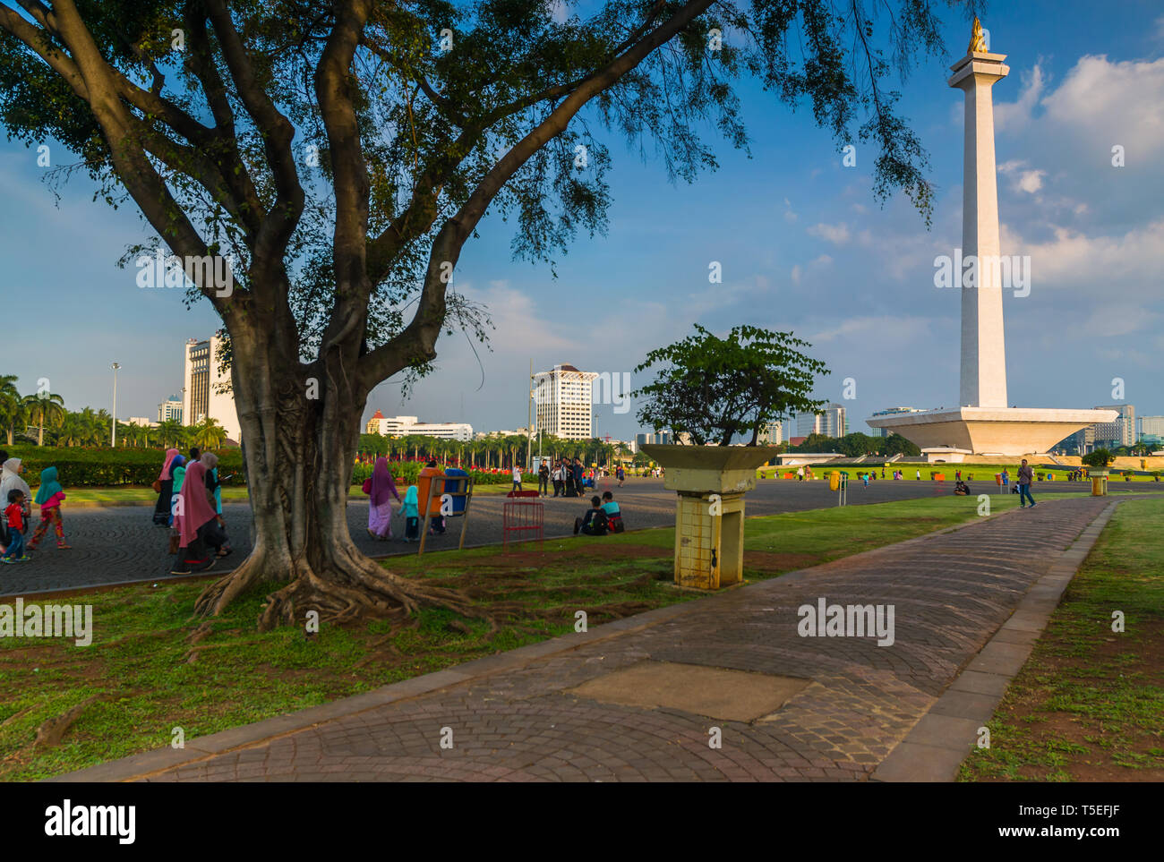 Eine Scheibe der bessere Ort zum Urlaub in Jakarta Stockfoto