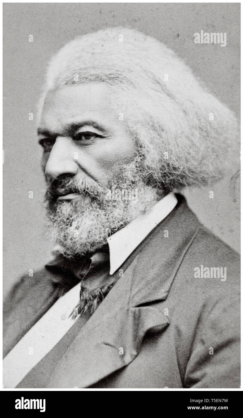 Frederick Douglass (1818-1895), Porträt von George Kendall Warren, 1876 Stockfoto
