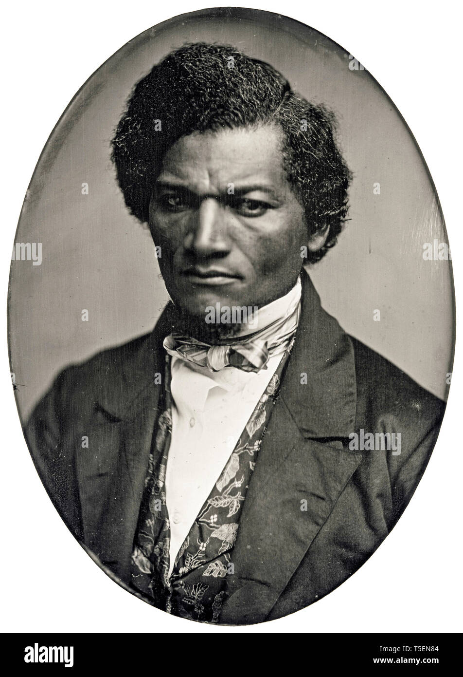 Frederick Douglass (1818-1895), Porträt von Samuel J. Miller, daguerreotypie, C. 1847 Stockfoto