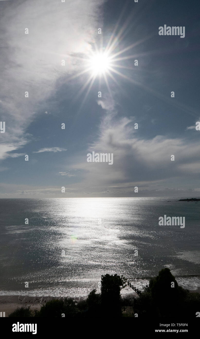 Cloud und Sea Scapes Stockfoto