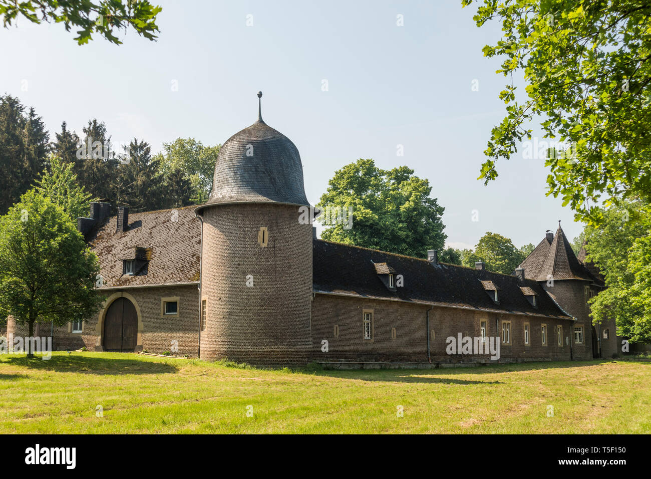 Schloss von Rimburg, Kreis Heinsberg, Nordrhein-Westfalen, Deutschland. Stockfoto