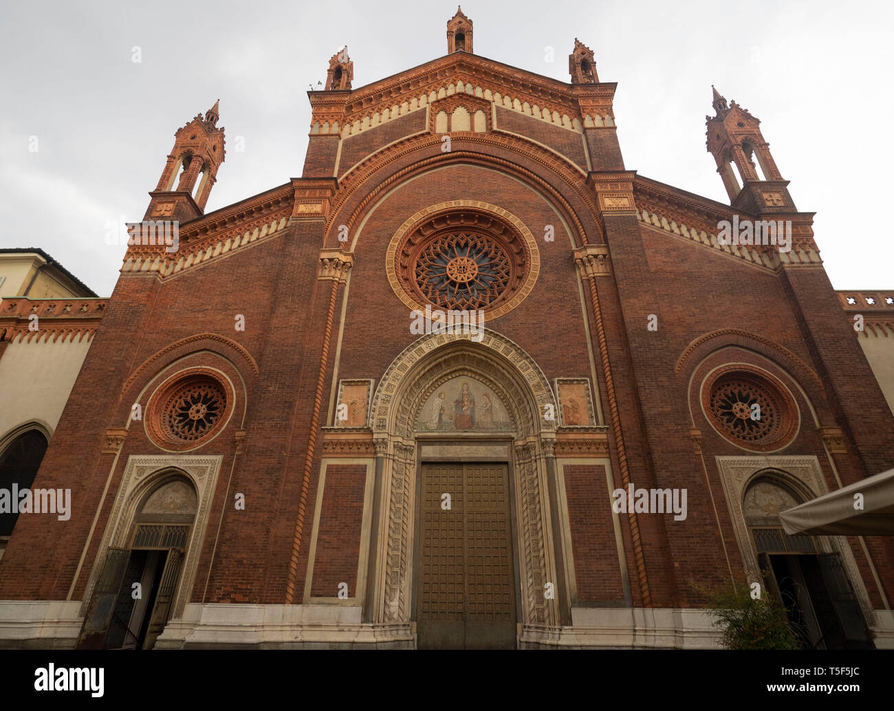 Kirche von Santa Maria del Carmine in Viertel Brera, Mailand, Lombardei Stockfoto