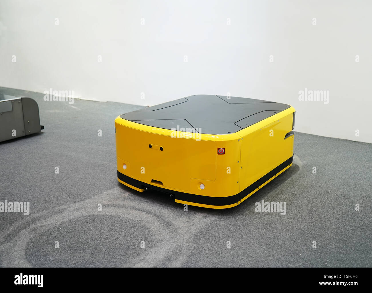 Lager Roboter auto Montage im Werk Stockfoto