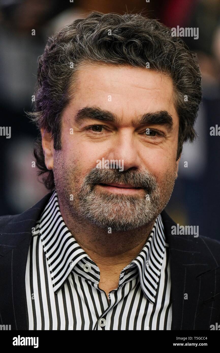 London, Großbritannien. 24 Apr, 2019. Regisseur Joe Berlinger erreicht das Europäische Premiere von Sky Kinos extrem Böse, erschreckend Bösen und Gemeinen im Curzon Mayfair am Mittwoch, April 24, 2019. Credit: Julie Edwards/Alamy leben Nachrichten Stockfoto