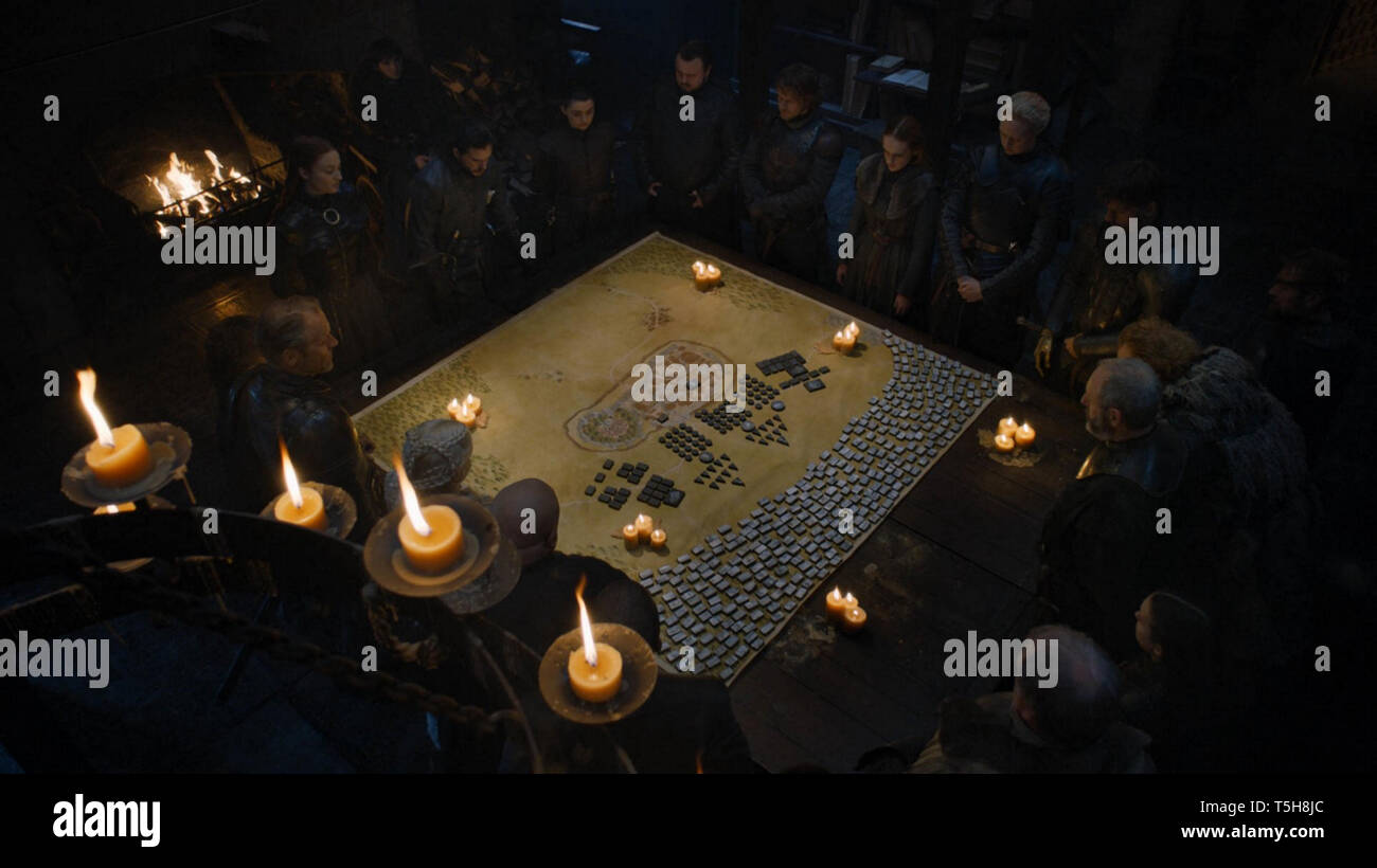 Szene immer noch, "Game of Thrones" Staffel 8, Folge 2 (2019) Foto: Helen Sloan - HBO/Hollywood Archiv Stockfoto