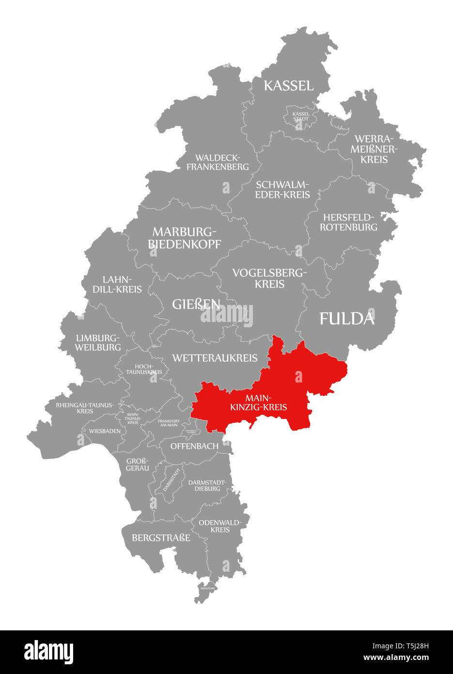 Main kinzig karte Fotos und Bildmaterial in hoher Auflösung Alamy