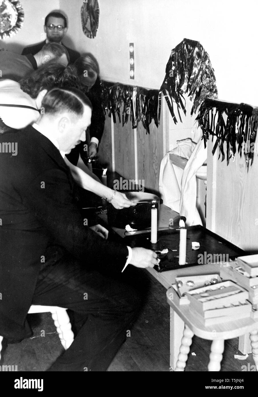 Eva Braun Sammlung (Sest) - Adolf Hitler Ca. 1930s oder 1940s Stockfoto