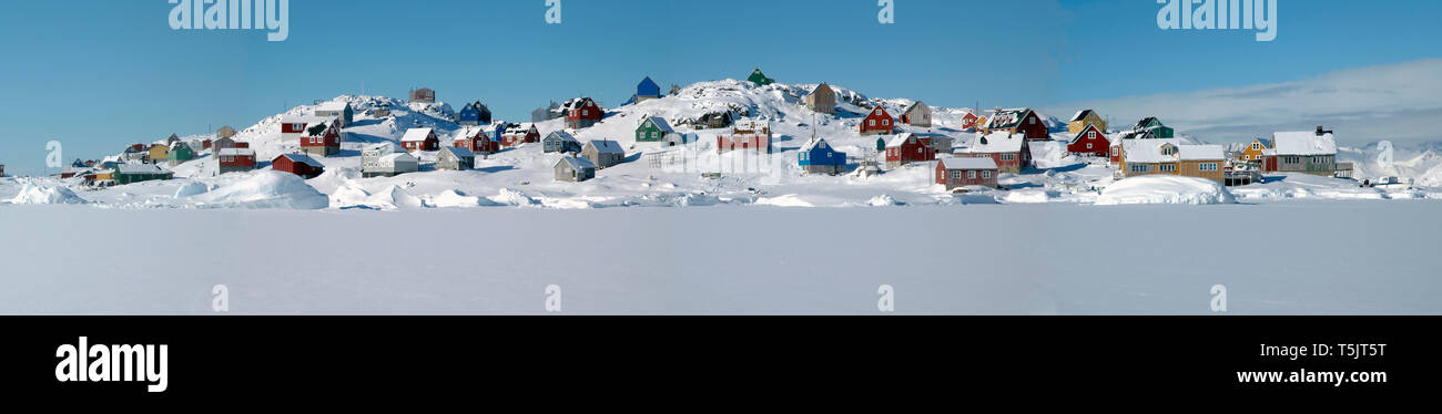 Grönland Kulusuk Stockfoto