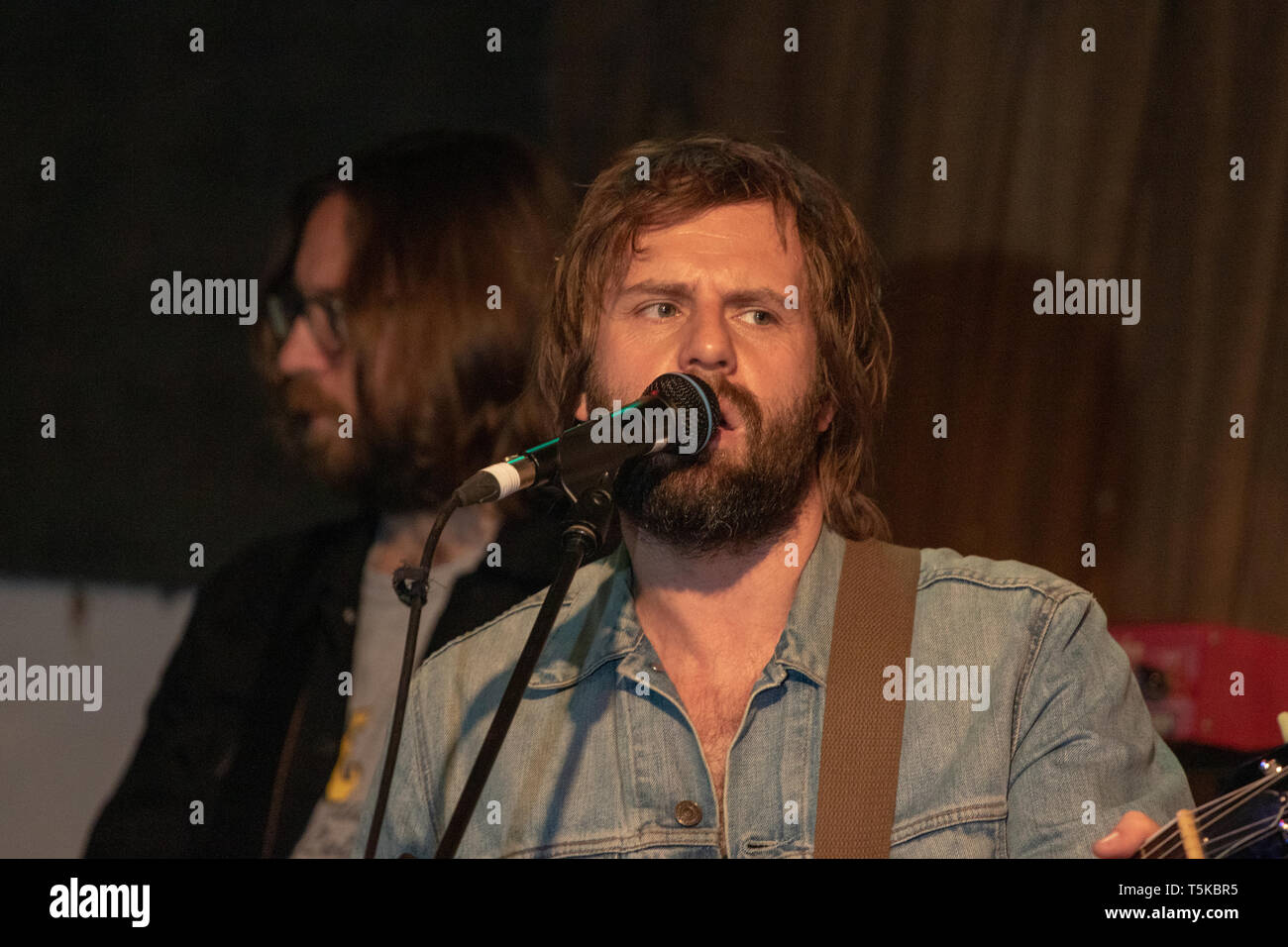 Americana band Orphan Farben am 2017 Maverick Festival Stockfoto