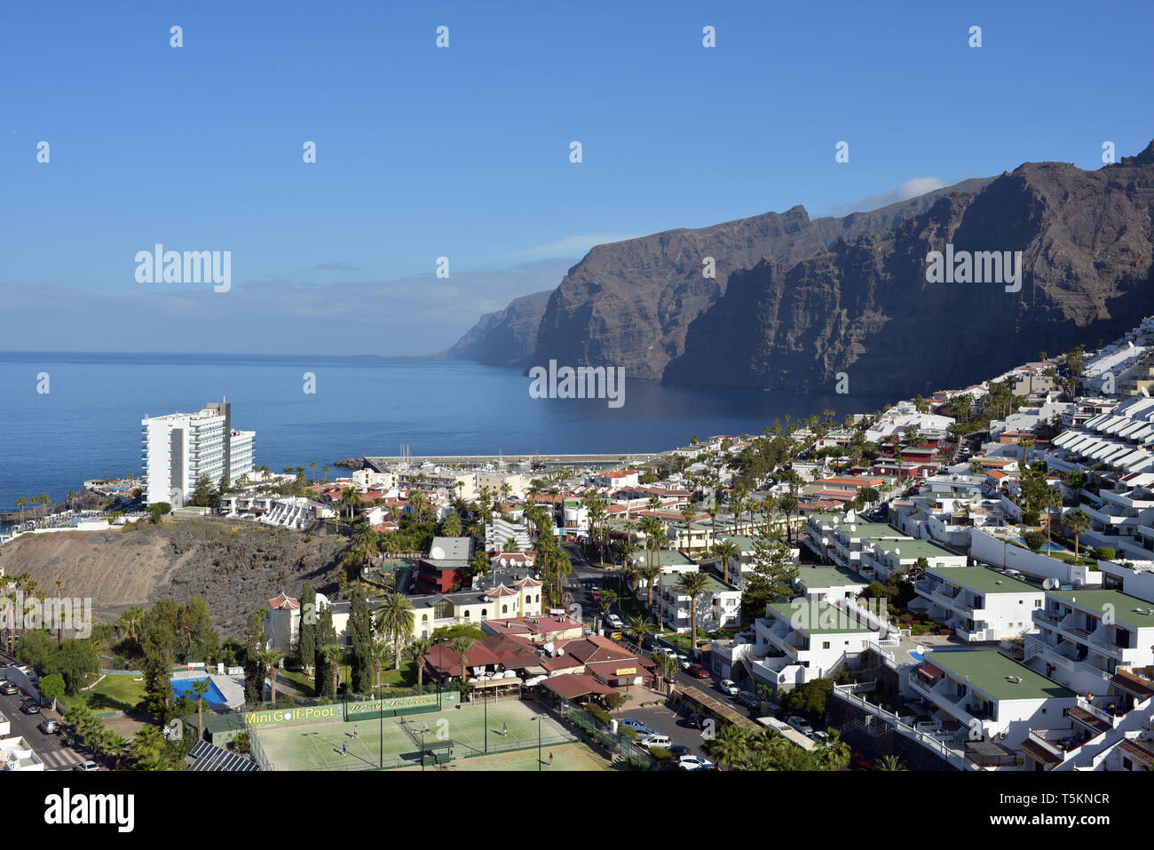 Teneriffa Kanarische Inseln Los Gigantes, Santiago Stockfoto