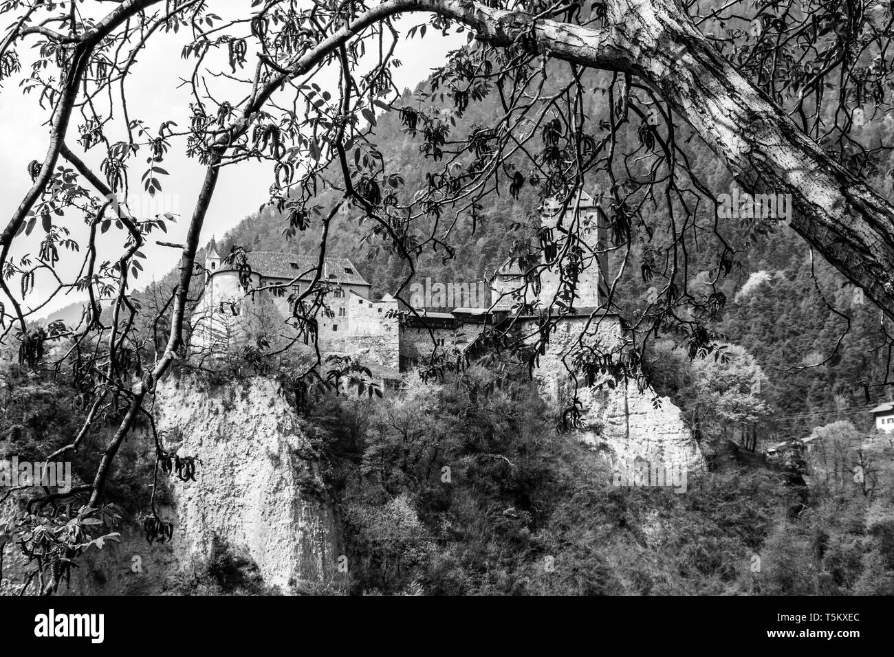 Schloss Tirol. Tirol Dorf, Provinz Bozen, Südtirol, Italien. Stockfoto