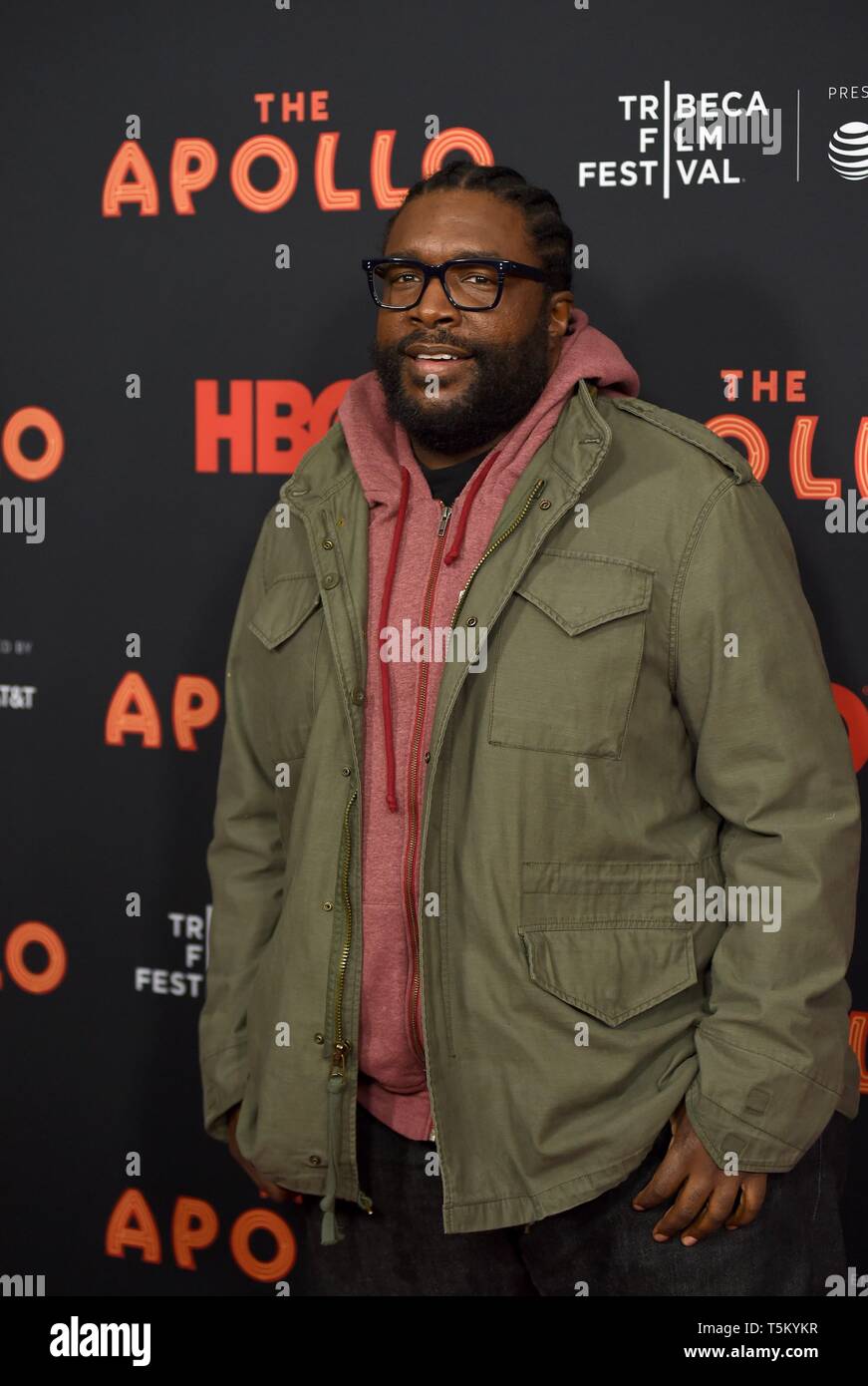 Questlove in der Ankunftshalle für die Apollo Opening Night Premiere auf dem Tribeca Film Festival, das Apollo Theater, New York, NY, 24. April 2019. Foto: Kristin Callahan/Everett Collection Stockfoto