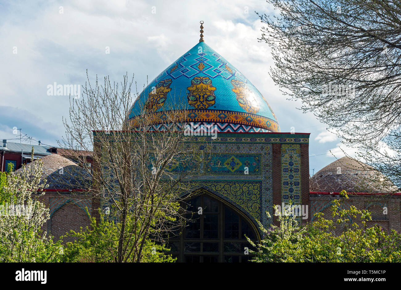 Persische Moschee in Eriwan, Armenien - das erste Land der Welt, das Christentum offiziell zu verabschieden. Stockfoto
