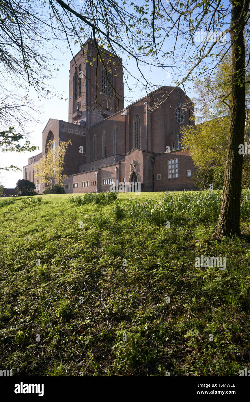 Die Kathedrale von Guildford, Surrey, England, Großbritannien Stockfoto