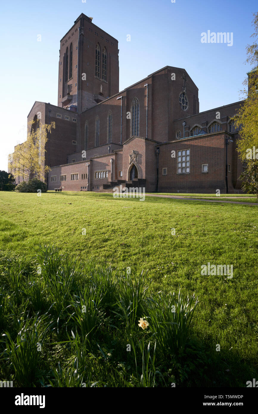 Die Kathedrale von Guildford, Surrey, England, Großbritannien Stockfoto