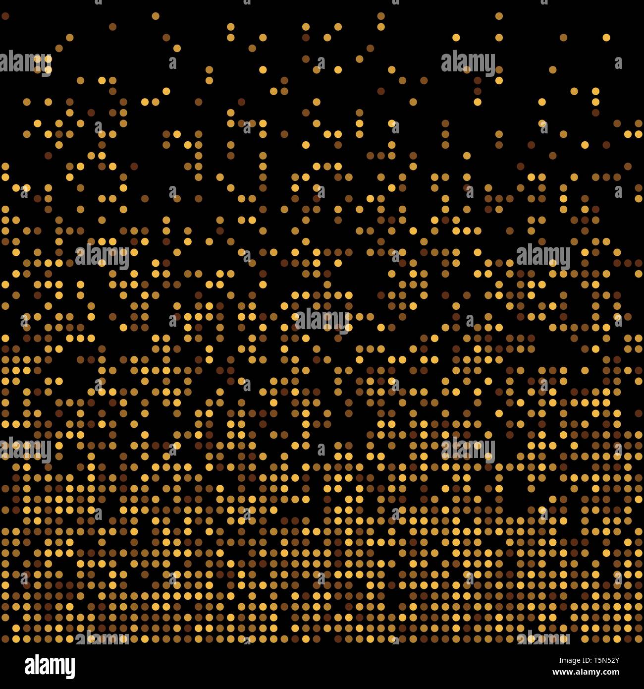 Gold Disco Glitzer Hintergrund Festliche Premium Design Template Fur Urlaub Grusskarte Stock Vektorgrafik Alamy