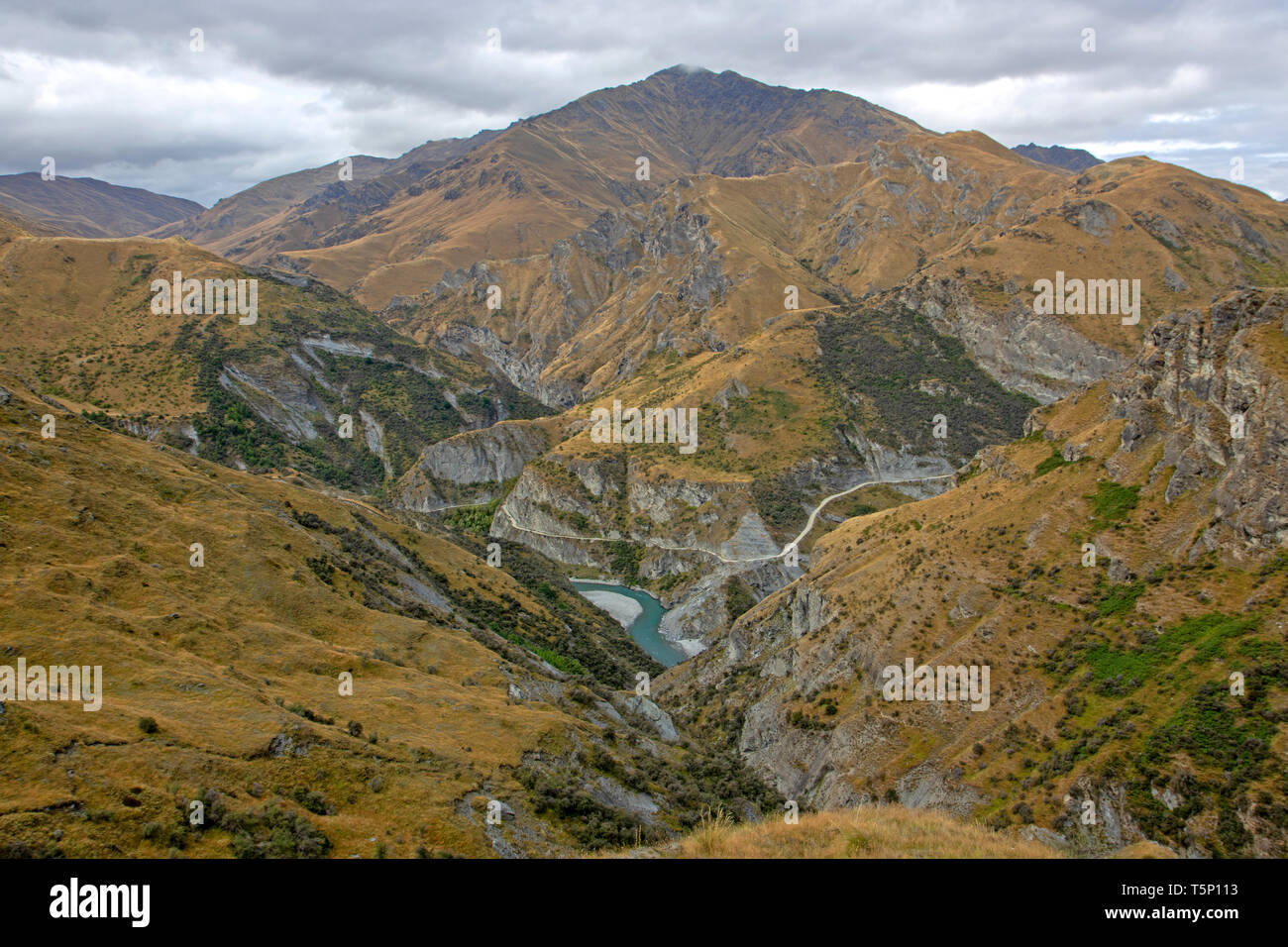 Skippers Canyon Stockfoto