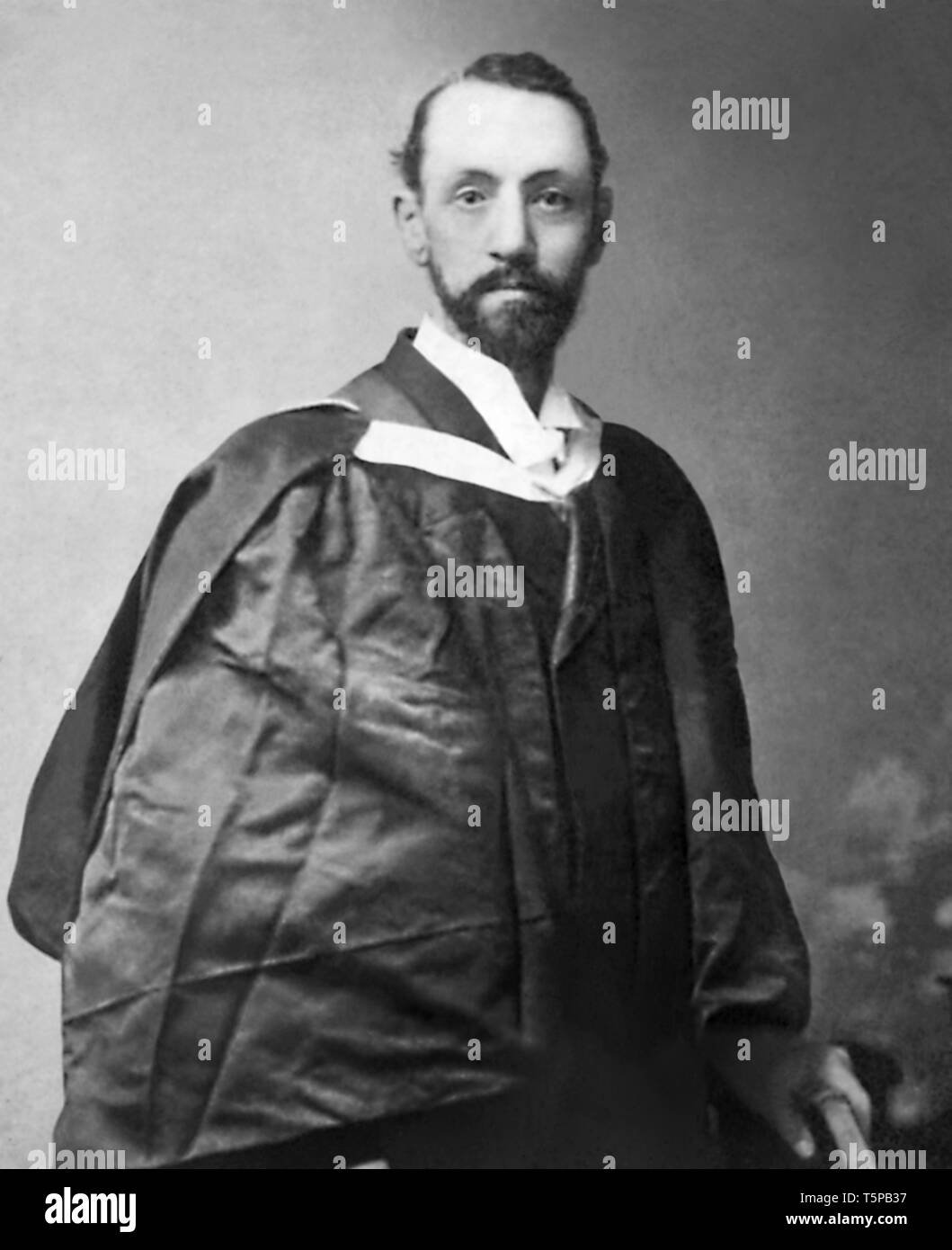 W. (William) Holman Bentley (1855-1905), war ein englischer Missionar mit der Baptist Missionary Society im Kongo. Bentley, ein Linguist, das Wörterbuch der Kongo Sprache übersetzt und das Neue Testament der Bibel in die Sprache übersetzt. Bei seinem Tod im Jahre 1905, war er an der Übersetzung des Alten Testaments beteiligt. Stockfoto