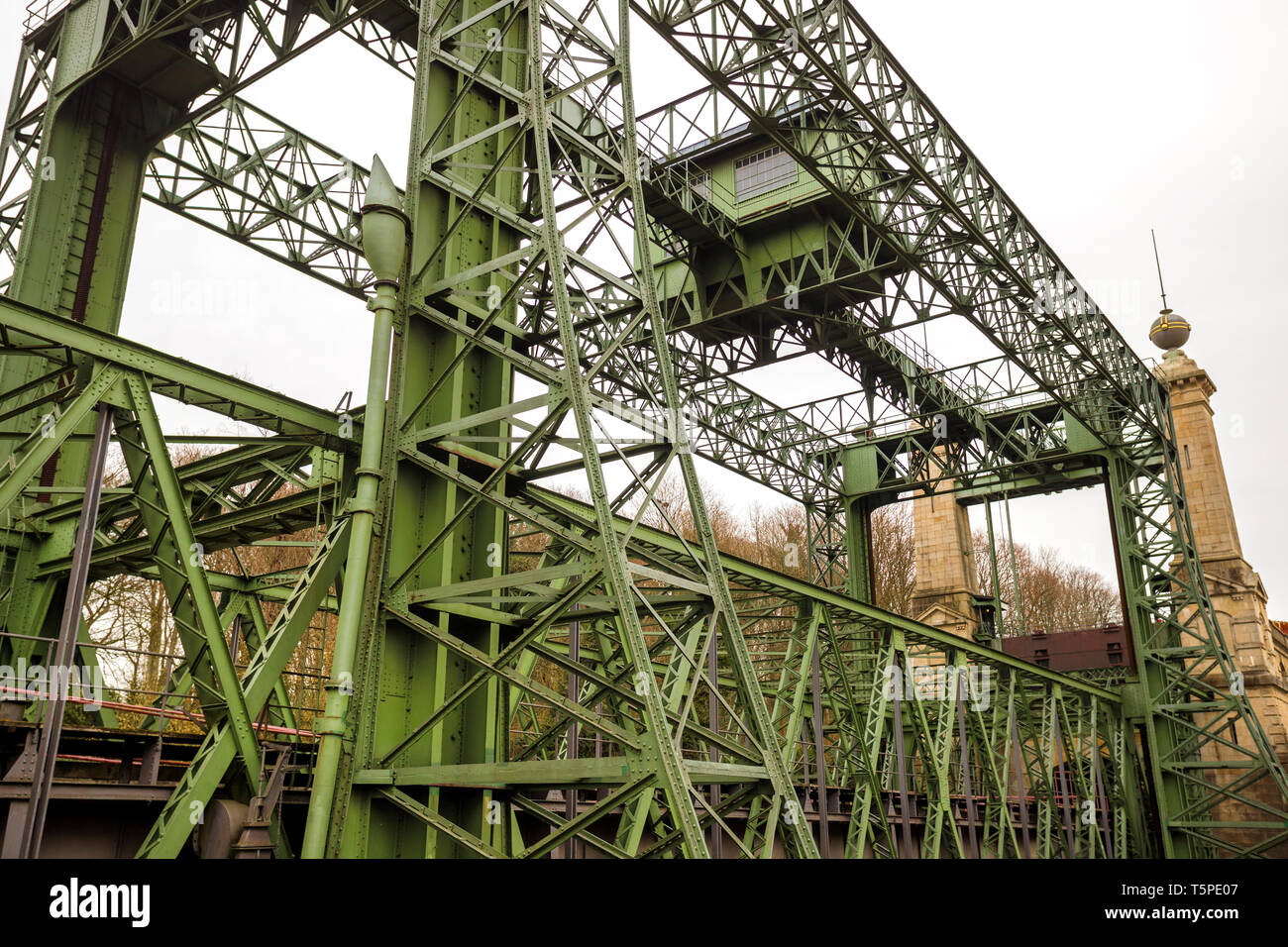 Historische alte Schiff heben Waltrop Deutschland Stockfoto