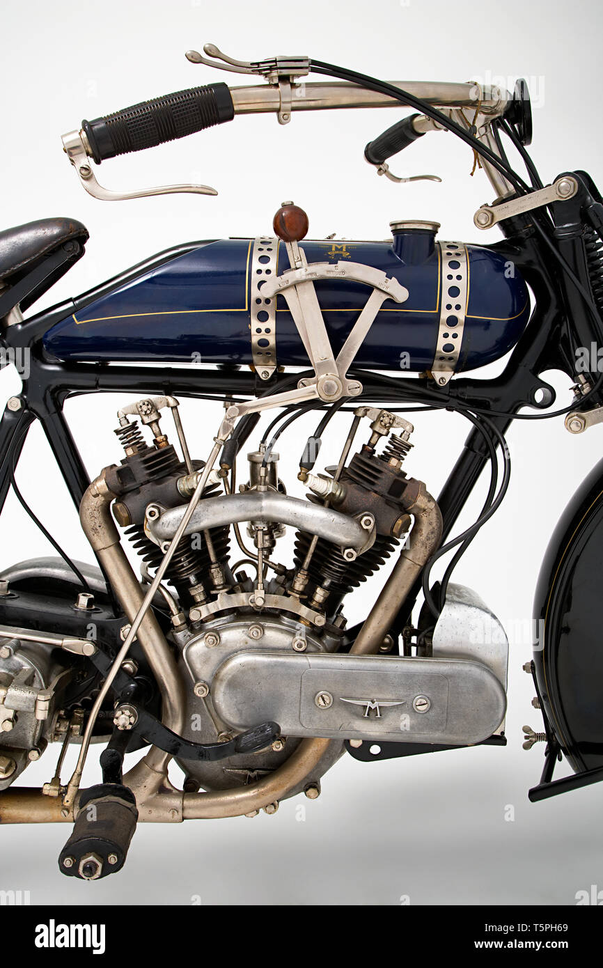 Moto d'epoca Martinsyde 500 Sport Marca: Martinsyde modello: 500 Sport nazione: Regno Unito - Woking Anno: 1922 condizioni: wäs Stockfoto