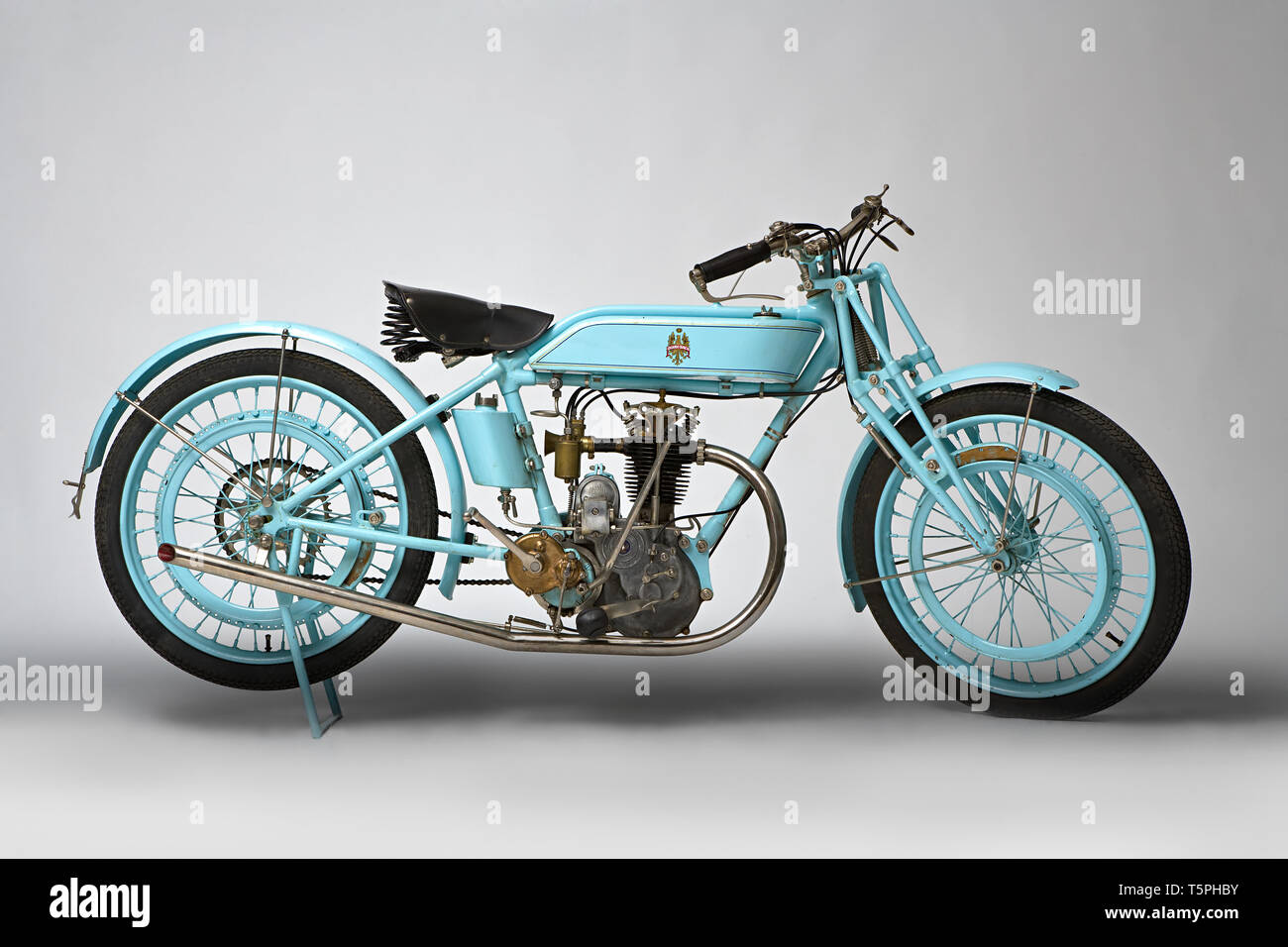 Moto d'epoca Bianchi P175 Marca: Bianchi modello: P 175 nazione: Italia - Milano Anno: 1927 - 8 condizioni: restaurata cilindrata: Stockfoto