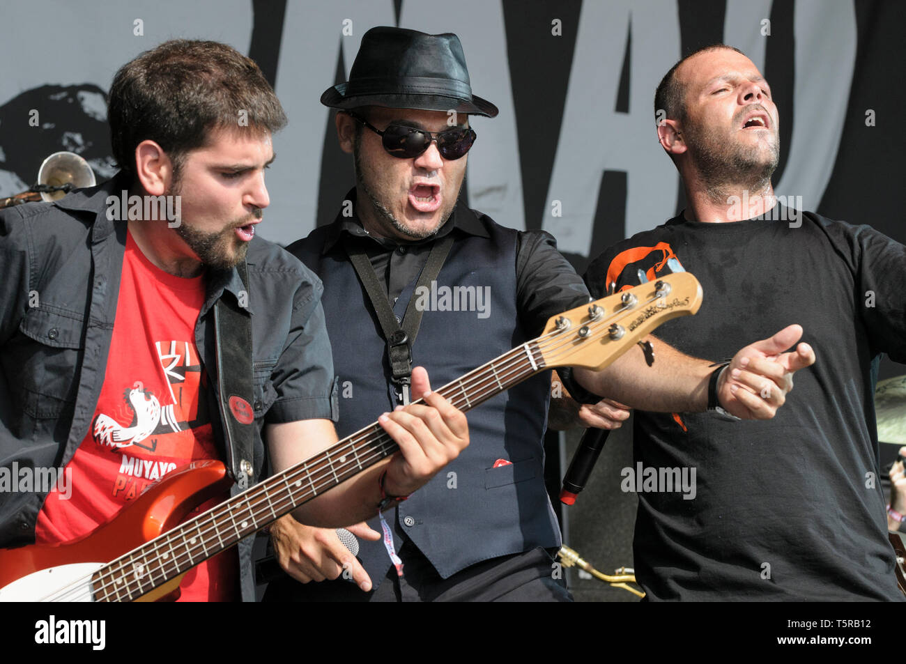 Muyayo Rif durchführen an den WOMAD-Festival, Charlton Park, UK, 26. Juli 2014. Stockfoto