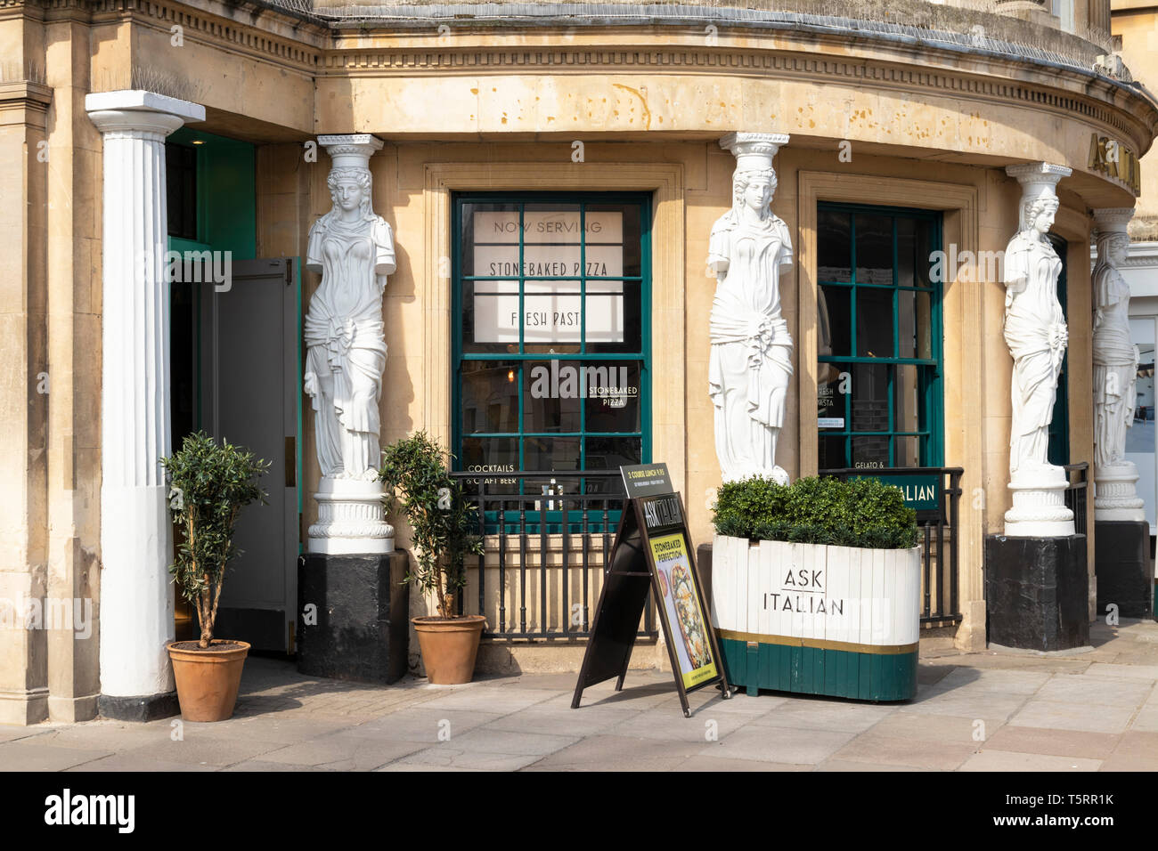 Fragen Sie italienisches Restaurant Hannover Haus Montpellier Cheltenham Spa Gloucestershire England UK GB Europa Stockfoto