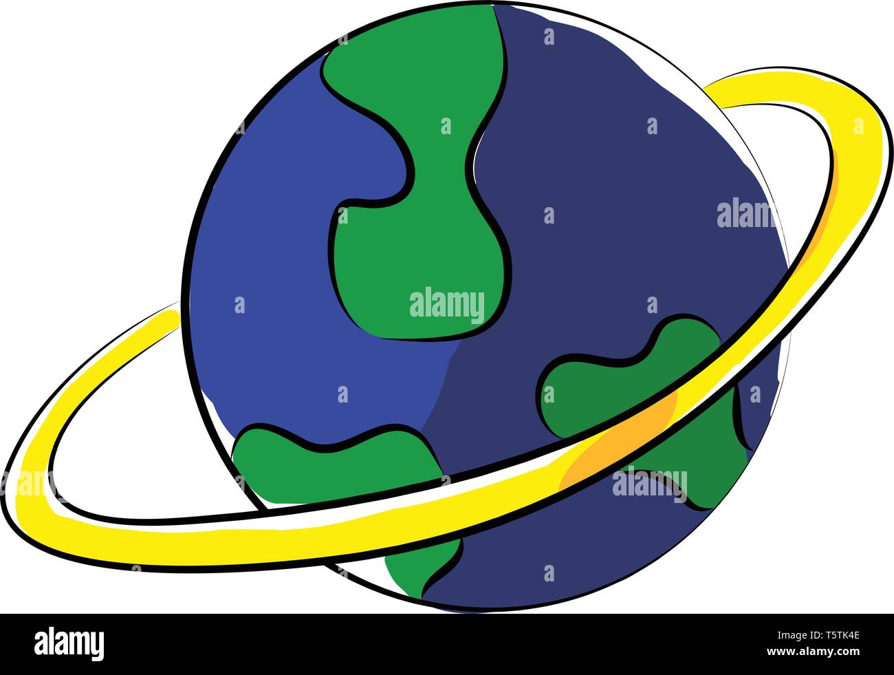 Clipart von Globe Vektor- oder Farbe Abbildung: Stock Vektor