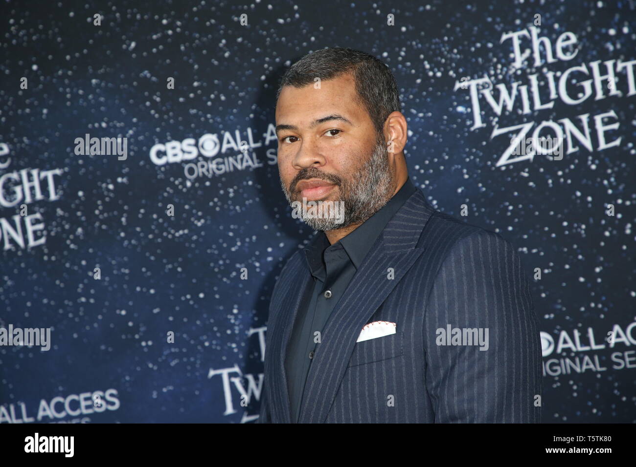 'The Twilight Zone'-Serie Premiere gehalten an Harmony Gold Vorschau Haus mit: Jordan Peele Wo: Los Angeles, Kalifornien, Vereinigte Staaten, wenn: 26 Mar 2019 Credit: FayesVision/WENN.com Stockfoto