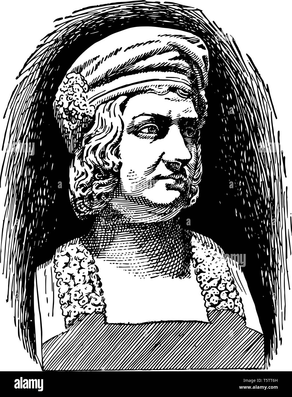 Christopher Columbus 1451 bis 1506 Er war eine Italienische explorer Navigator erste Gouverneur von Indien und Kolonisator, die Route nach Amerika entdeckt Stock Vektor