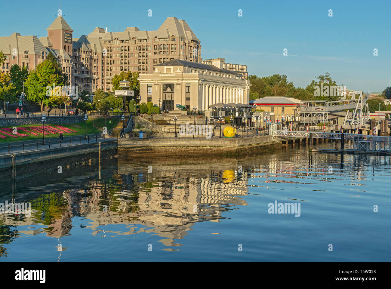 Kanada, Vancouver Island, British Columbia, Victoria, inneren Hafen, Dampfer Terminal Stockfoto
