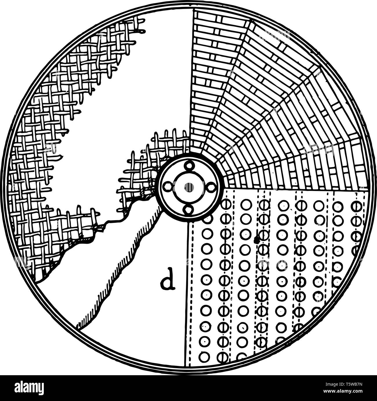 In der Gold Extraktion fein gemahlen Erze in Bottiche ausgelaugt sind mit einem sehr verdünnte Lösung von KCN und NaCN und erlaubt für 12 bis 24 zu bleiben Stock Vektor