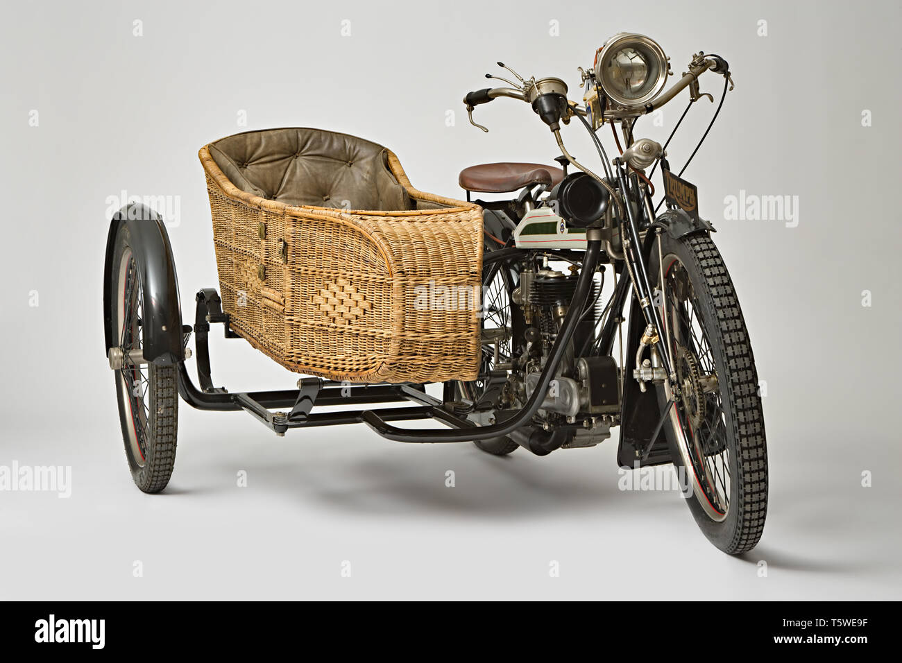 Moto d'epoca Triumph Uhr Seite Marca: Triumph modello: H Seite nazione: Regno Unito - Coventry Anno: 1918 condizioni: restaurato cilindrata Stockfoto