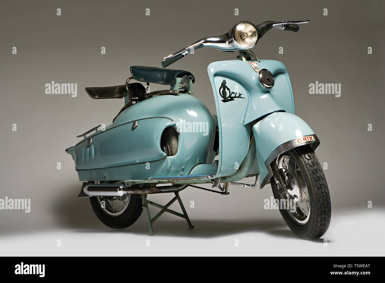 Moto d'epoca [ENG] alten Motorrad Stockfoto