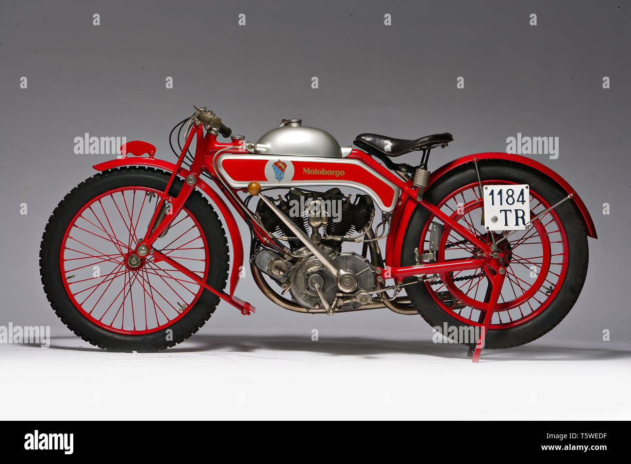 Moto d'epoca Motoborgo 500 Fabbrica: Borgo modello: 500 fabbricata in: Italien - Turin anno di costruzione: 1922 condizioni: wäs Stockfoto